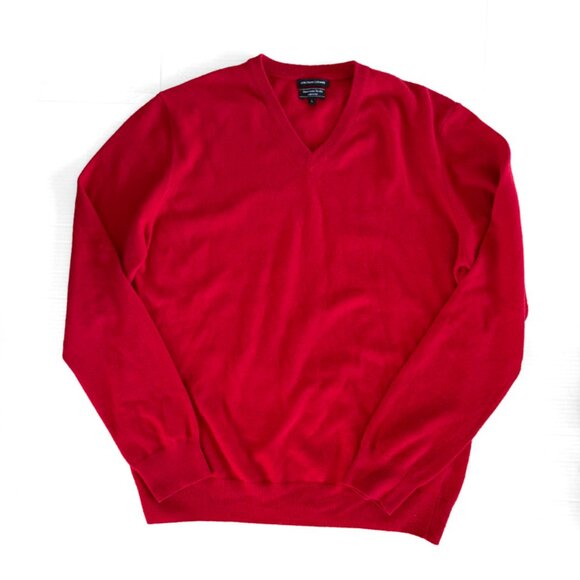 Mantovani Italian Cashmere V-Neck Sweater - Picture 2 of 8